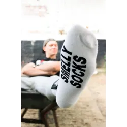 Sk8erboy Chaussettes blanches SMELLY Sk8erboy